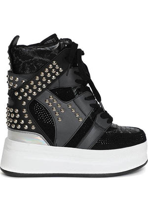 Anthony Wang - Quince 03 Black Platform Sneakers - Buy Online Australia