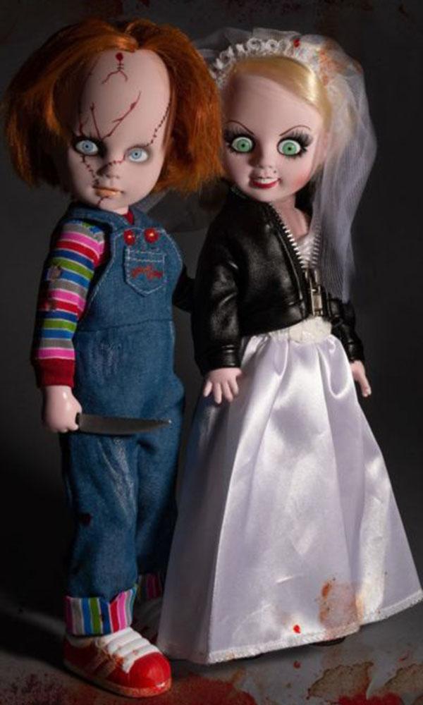 Chucky & Tiffany | [2 Pack] LIVING DEAD DOLLS at $149.95 only from Beserk