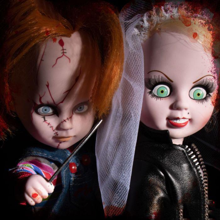 Chucky &amp; Tiffany | [2 Pack] LIVING DEAD DOLLS at $149.95 only from Beserk