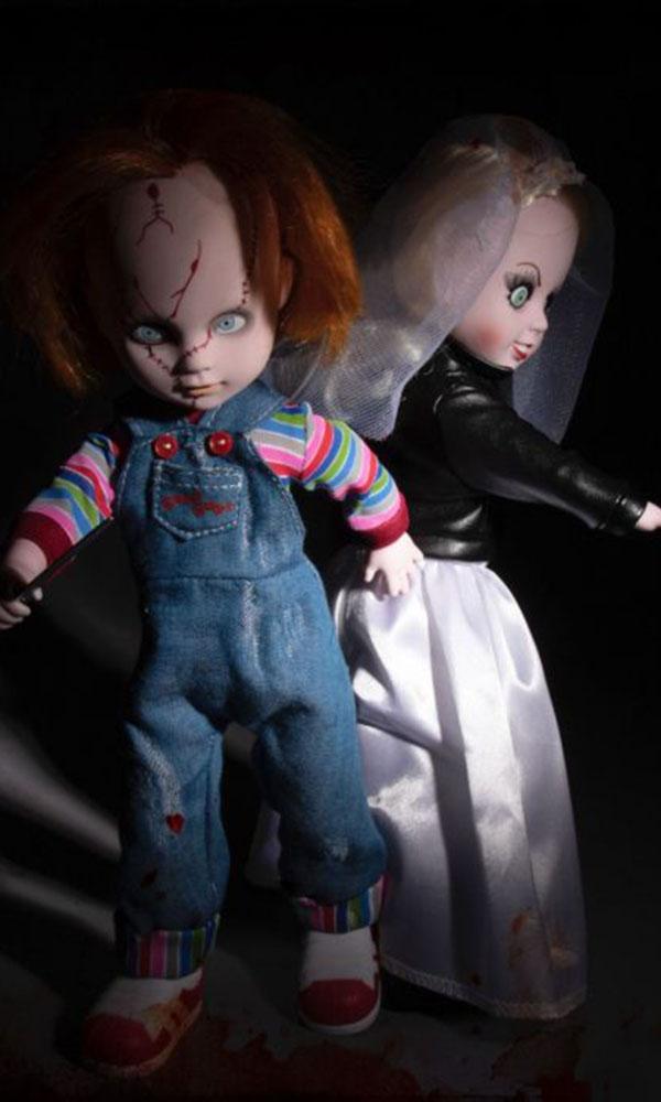 Chucky &amp; Tiffany | [2 Pack] LIVING DEAD DOLLS at $149.95 only from Beserk