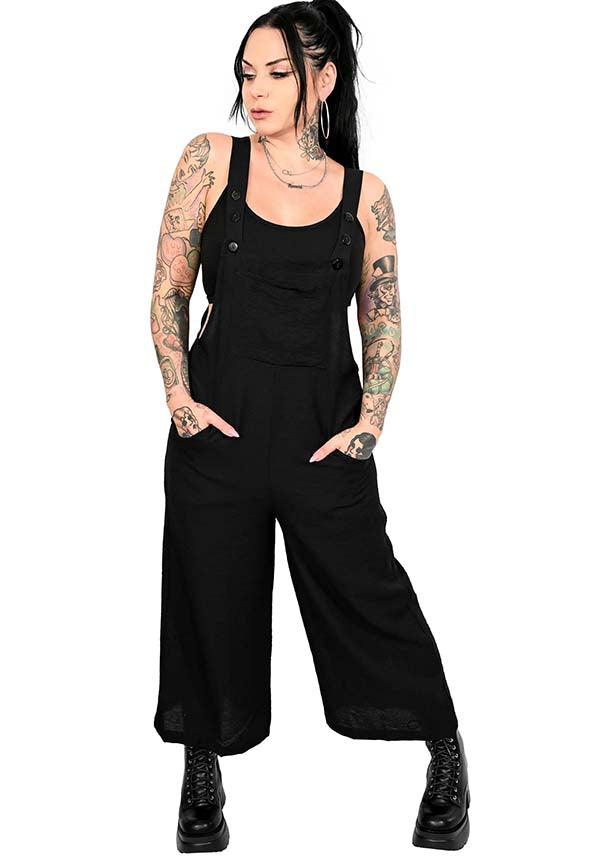 Andi | OVERALLS - Beserk - all, all clothing, all ladies clothing, black, clickfrenzy15-2023, clothing, discountapp, emo, exclusive, FB145000, feb23, fox blood, foxblood, fp, googleshopping, goth, gothic, labelexclusive, ladies clothing, overalls, plus size, R190223, unisex, winter, winter clothing, winter wear, women