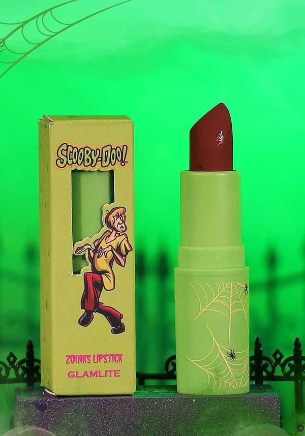 Scooby-Doo X Glamlite Zoinks | LIPSTICK - Beserk - all, berry, christmas gift, christmas gifts, clickfrenzy15-2023, cosmetics, cruelty free, cruetly free, discountapp, feb23, fp, gift, gift idea, gift ideas, gifts, GL0015, glamlite, googleshopping, labelvegan, lip, lips, lipstick, make up, makeup, R020223, red, Scooby-Doo, spider, spider web, spiderweb, spiderwebs, vegan, web, webs