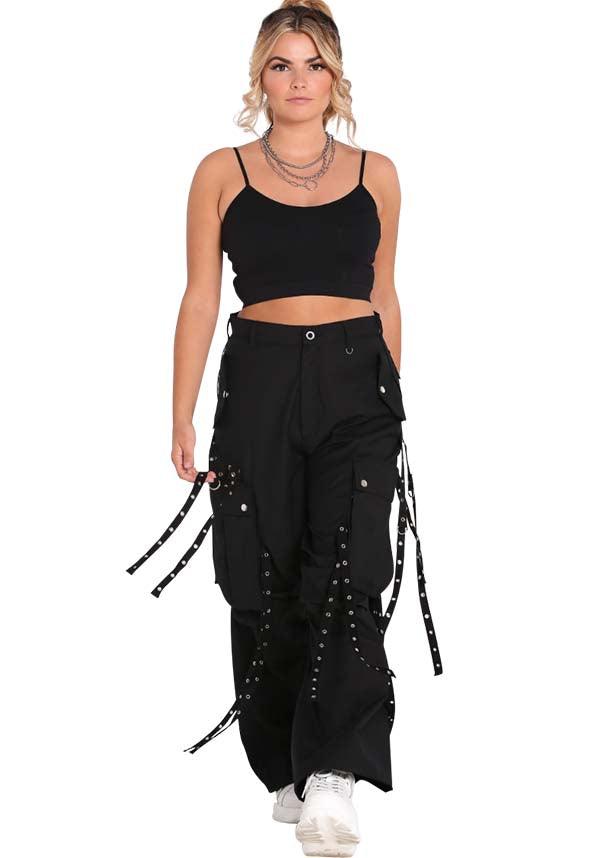 Kraken | PANTS - Beserk - all, all clothing, all ladies, all ladies clothing, black, clickfrenzy15-2023, clothing, discountapp, flare pants, flared pants, fp, googleshopping, goth, gothic, grunge, HB225347, hell bunny, jfashion, ladies, ladies clothing, ladies pants, ladies pants + shorts, ladies pants and shorts, long pants, mar23, pants, plus size, popsoda, punk, R090323, techwear, winter, winter clothing, winter wear, women, womens, womens pants