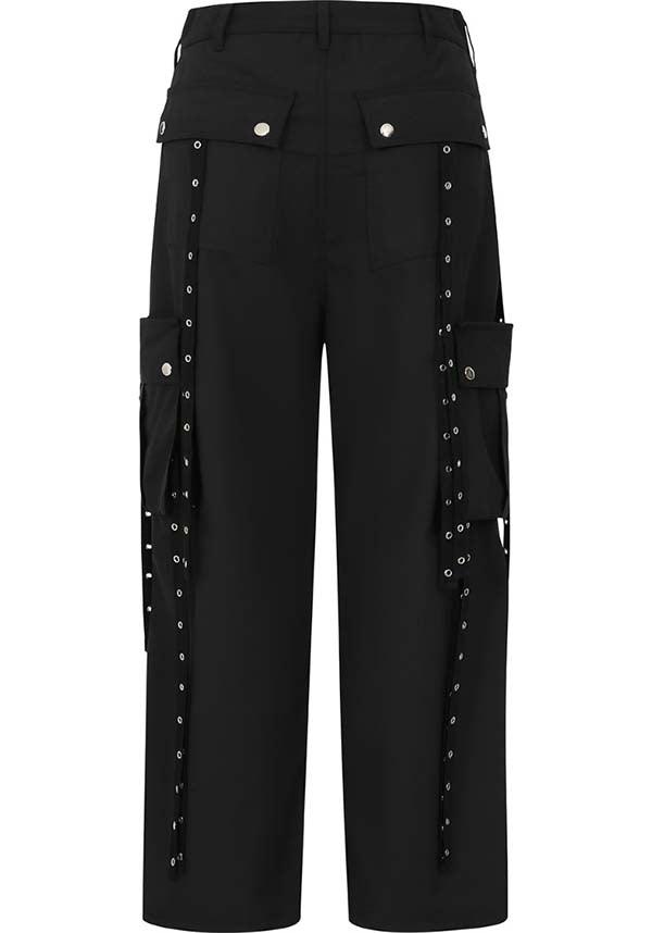 Kraken | PANTS - Beserk - all, all clothing, all ladies, all ladies clothing, black, clickfrenzy15-2023, clothing, discountapp, flare pants, flared pants, fp, googleshopping, goth, gothic, grunge, HB225347, hell bunny, jfashion, ladies, ladies clothing, ladies pants, ladies pants + shorts, ladies pants and shorts, long pants, mar23, pants, plus size, popsoda, punk, R090323, techwear, winter, winter clothing, winter wear, women, womens, womens pants