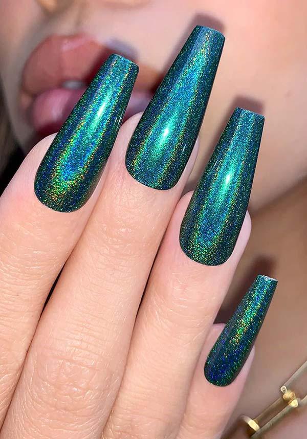 Game Changer | NAIL POLISH* - Beserk - 420sale, all, apr22, clickfrenzy15-2023, colour:green, cosmetics, cpgstinc, discountapp, eofy2023, eofy2023tue27-25, fp, gitter, green, holo, holographic, i scream nails, IC1361, ice cream nails, labelvegan, nail, nail art, nail artist, nail polish, nail polishes, nail varnish, nails, polish, polishes, R140422, shimmer, varnish, vegan