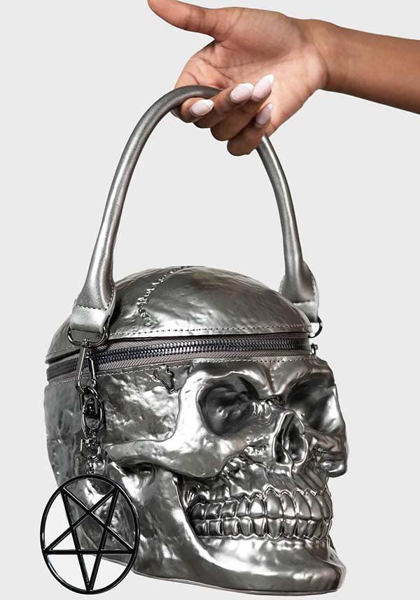 Black & White Skull Design Sequined Hobo Handbag – Skull & Pirate Clothing  & Stuff